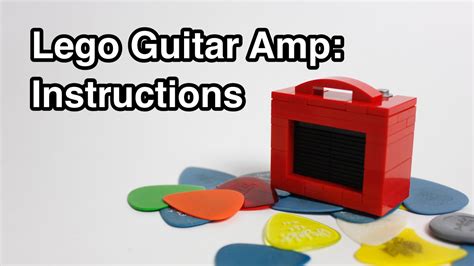 Lego Guitar Amp: Instructions - YouTube