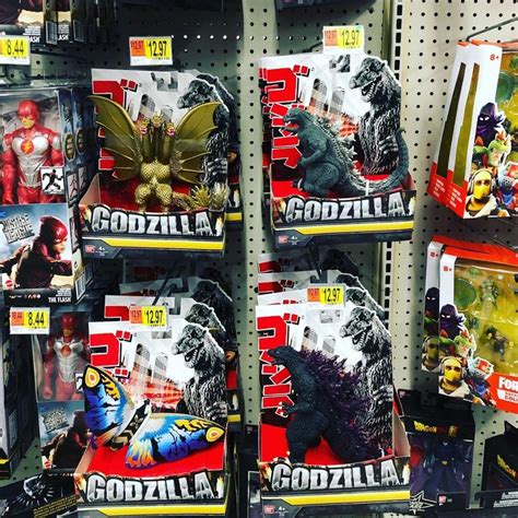 The new Godzilla Creations figures are out now in Walmart! : GODZILLA