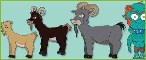 Early Learning Resources Billy Goats Gruff Stick Puppets