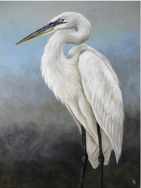 Egret paintings search result at PaintingValley.com