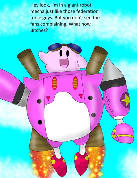 Kirby's mecha by kingofthedededes73 on DeviantArt