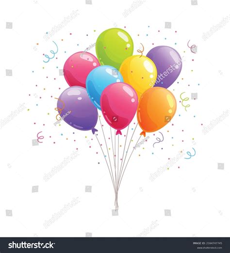 Clipart Anniversary Balloons