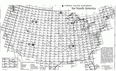 Printable Grid Square Map – Printable Map of The United States