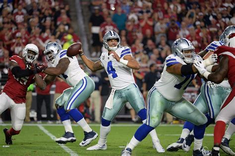 Dak Prescott's record against Arizona Cardinals