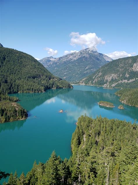 Diablo Lake Overlook - North Cascades - Winding Road