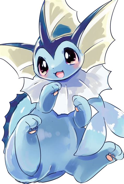 Vaporeon BY @_whitelate_ | Cute pokemon wallpaper, Pokemon eeveelutions ...