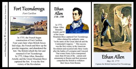 Allen, Ethan - Fort Ticonderoga - HistoryMugs.us