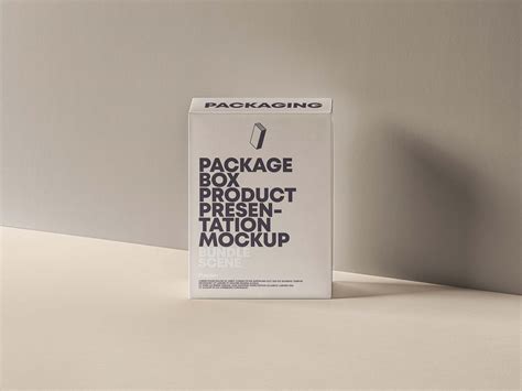 Free Product Packaging Box Mockup (PSD)