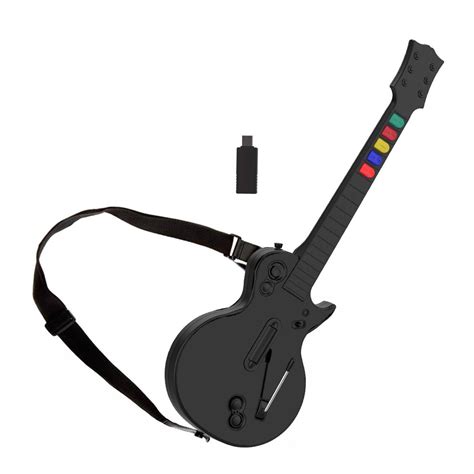 NBCP 2.4G Wireless PC/PS3 Guitar Hero Rock Band Games Guitar Controller for PC/PS3 Platform ...