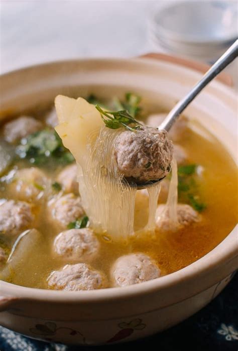 Chinese Winter Melon Soup with Meatballs | The Woks of Life