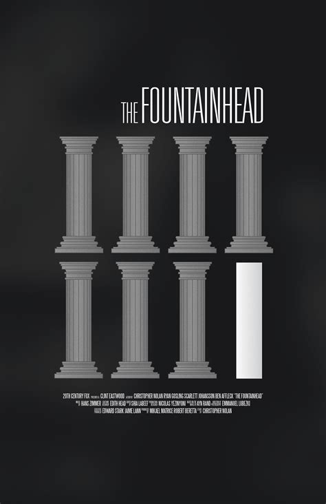 THE FOUNTAINHEAD MOVIE POSTER on Behance