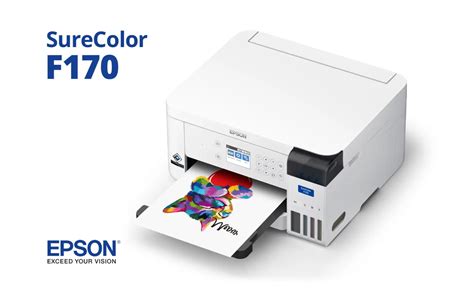 Epson SC F170 Wireless Sublimation printer new + 5 bags + 1 Hot Tape ...