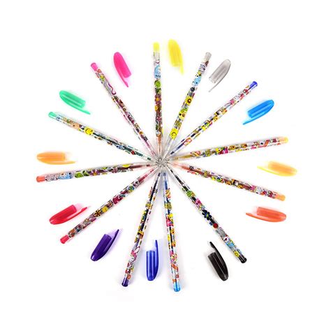 Smart 10 Gel Pens Set Color Gel Pens Glitter Metallic Pens Good gift ...