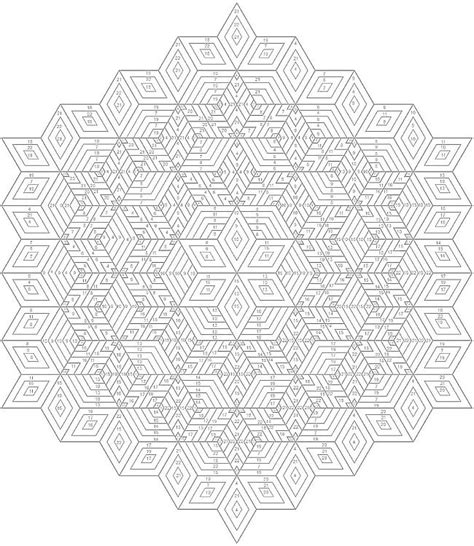 Creative Haven Mandalas Color by Number Coloring Book | Dover Coloring | Pinterest | Coloring ...