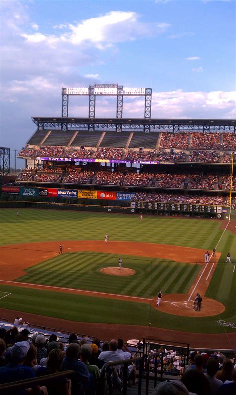 Denver, Colorado. Rockies Stadium Game with two of my sons, and we watched fireworks from the f ...