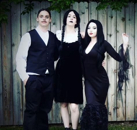 Morticia, Wednesday & Gomez Addams Wedding Cosplay | SYDNEY NICOLE aka ...