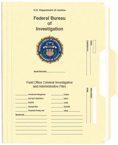 FBI File Folder – 02 - Hand Prop Room