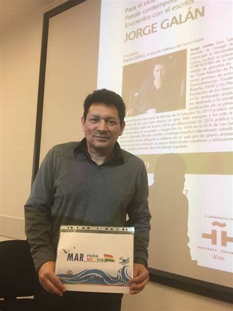 Jorge Galan, Escritor Salvadoreño en Universidad Católica de Milán ...