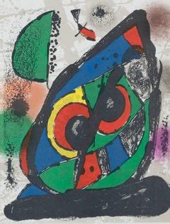 Joan Miró - Original Lithograph V, from Miro Lithographs III, Maeght Publisher by Joan Miró For ...