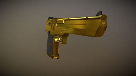 Desert Eagle Gold - 3D model by LukaszKkkk (@LukaszKmak) [4ea101c ...