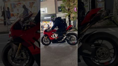 DUCATI Panigale V4R Termignoni 4uscite full exhaust sound. Crazy😅 - YouTube