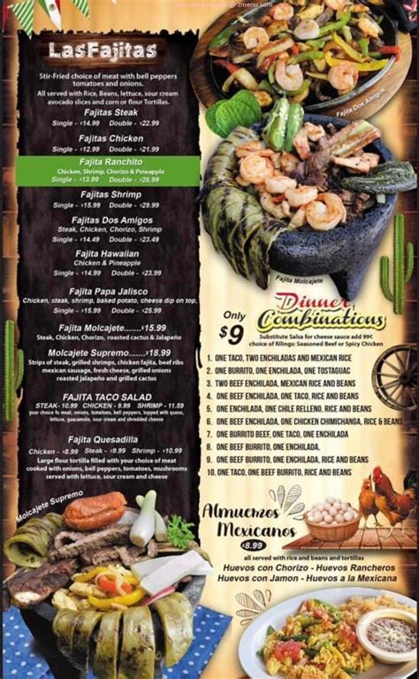 Online Menu of Dos Amigos Mexican Grill & Pizzaria Restaurant, Somerset, Kentucky, 42501 - Zmenu