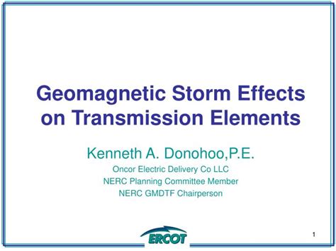 PPT - Geomagnetic Storm Effects on Transmission Elements PowerPoint Presentation - ID:3307477