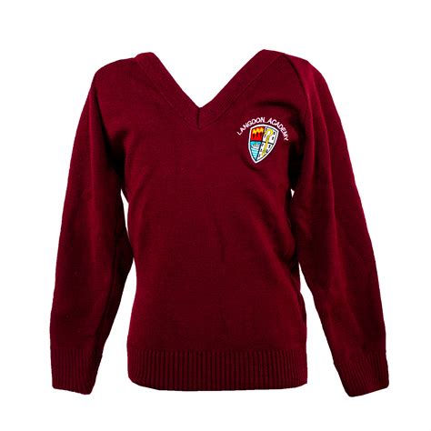 Langdon Academy V-Neck Jumper | Ian Howard Schoolwear