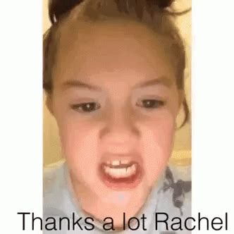 Rachel Thanks A Lot Rachel GIF – Rachel Thanks A Lot Rachel – discover and share GIFs