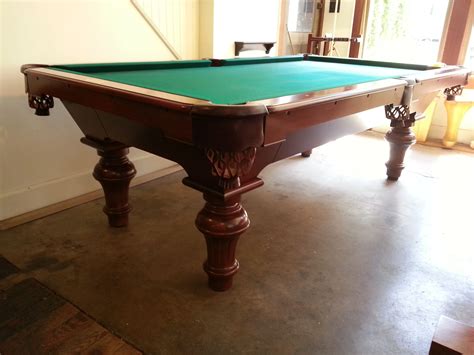 Buy Hand Crafted 8' Convertible Carom - To - Pocket Billiards Pool Table., made to order from ...