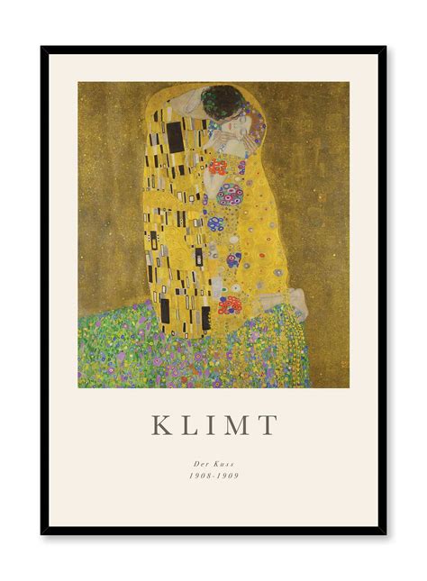 The Kiss Gustav Klimt Wallpaper