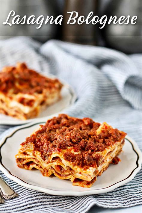 Lasagna Bolognese | Karen's Kitchen Stories