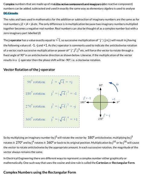 Complex number, polar form , rectangular form