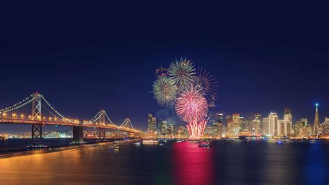 SF Fireworks – Bing Wallpaper Download