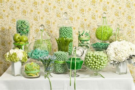 Green Candy Buffet — Candy Buffets — Wedding Candy — Nuts.com