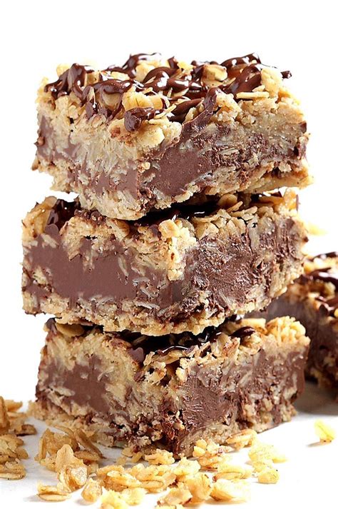 No Bake Chocolate Oatmeal Bars - Sugar Apron | Recipe | No bake oatmeal ...