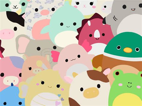 Squishmallows Wallpapers - Top Free Squishmallows Backgrounds - WallpaperAccess