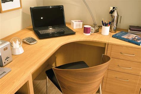 LOVE, but its custom European: Curved corner desk design, clever storage features and bespoke ...