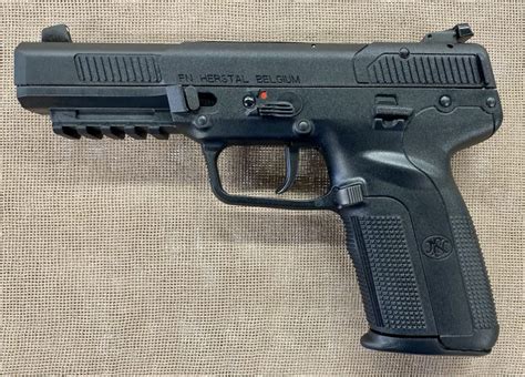 FN Five-SeveN 5.7x28mm Semi-auto Pistol 20+1 Capacity 4.75″BBL. – Saddle Rock Armory