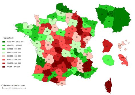 Population par département