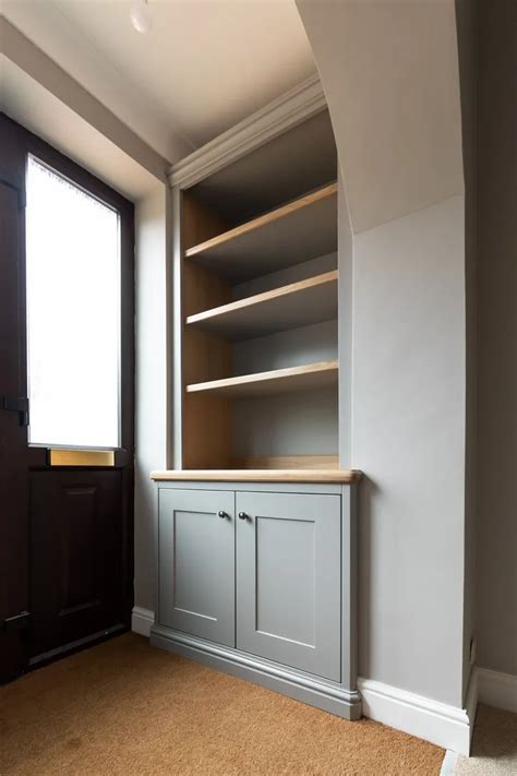 Meadow lane alcoves | TW Bespoke in 2020 | Alcove ideas living room, Built in shelves living ...