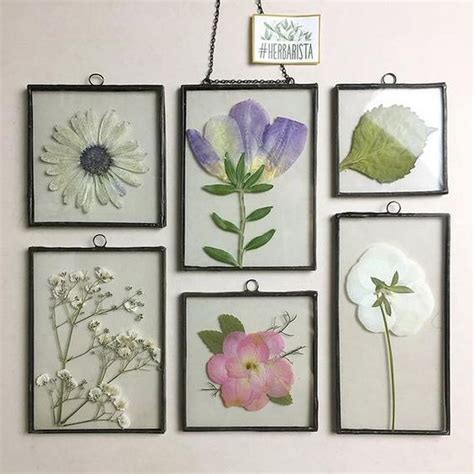 How to Make Pressed Flower Frames - Craft projects for every fan! | Pressed flower art, Pressed ...