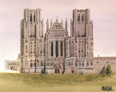 Wells Cathedral Traditional – Mike Jackson Artist