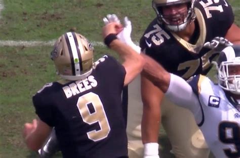 Report: Drew Brees has ligament injury to his throwing thumb | Larry ...