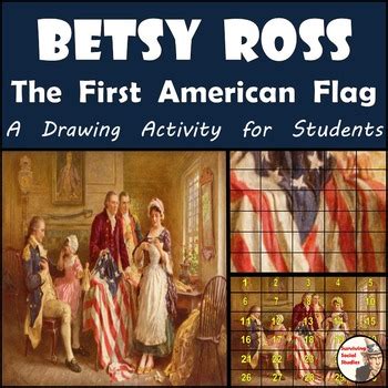 American Revolution - Recreate "Betsy Ross, 1777 - First American Flag" Painting