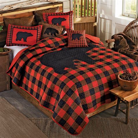 Pin by Black Forest Decor on Rustic Bedding | Quilt sets queen, Black forest decor, Buffalo ...