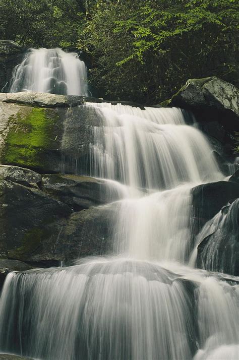 Laurel Falls, Great Smoky Mountains National Park; (I have been there). photo by George F ...