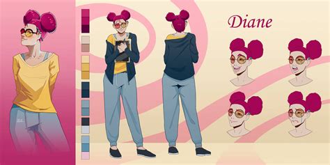 Diane character sheet by SebArtStudio on DeviantArt