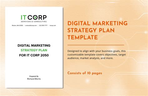 Digital Marketing Strategy Plan Template in Word, PDF, Google Docs - Download | Template.net