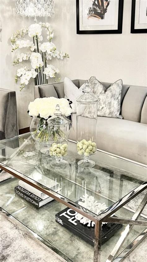 Chrome-Inspired Living Room Decor | Living Room Inspiration | Decor ...